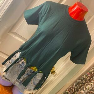 On Fire Hunter Green T-Shirt